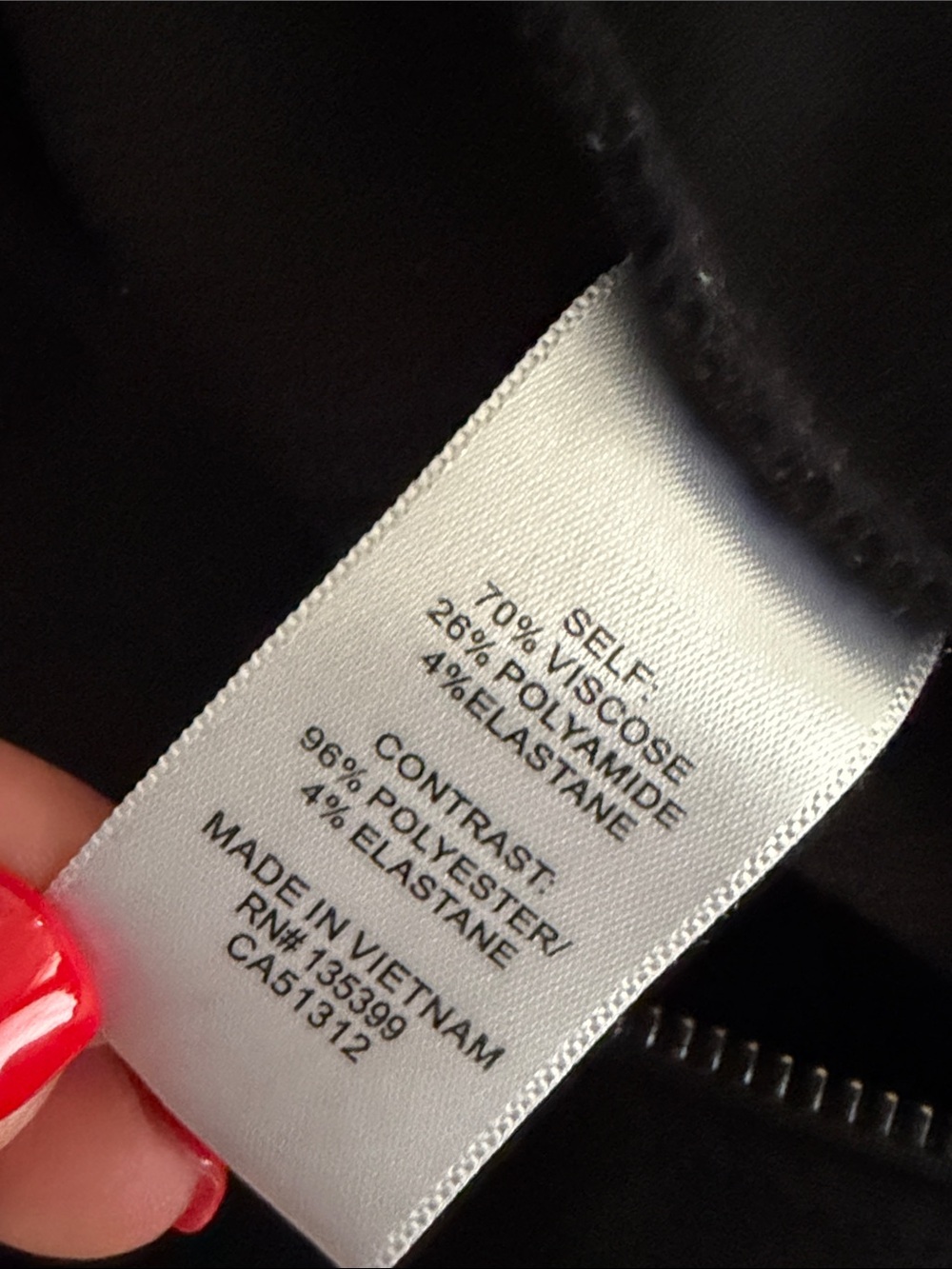 Black Zip-Front Women's sport jacket - Picture 9 of 10